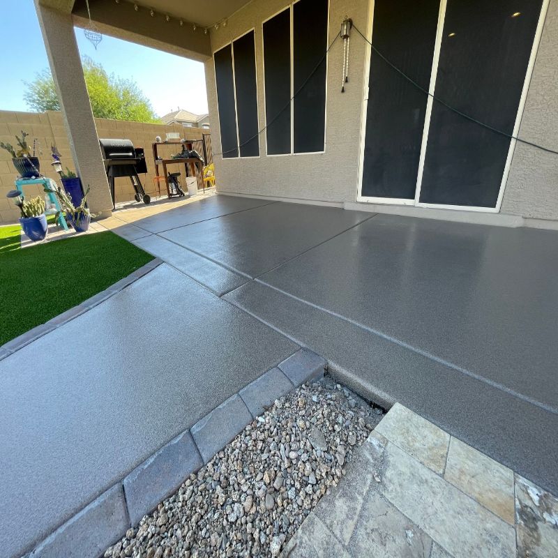 resurface cement patio resurface cement patio